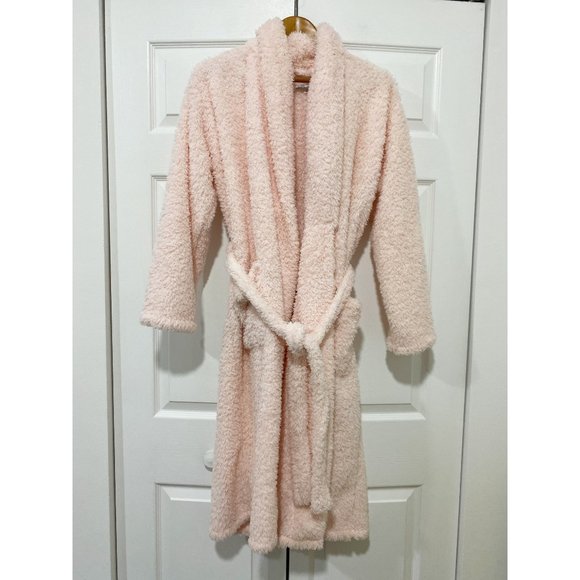 Giraffe at Home Pink Chenille Robe - Picture 2 of 6